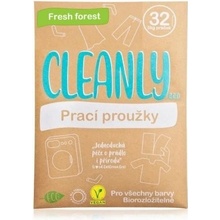 Cleanly Eco Prací proužky-pásky na 32 praní - Fresh Forest