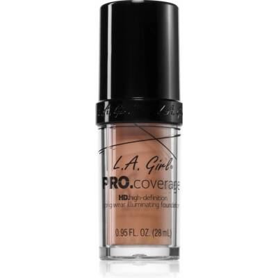 L.A. Girl Cosmetics PRO. Coverage rozjasňujúci tekutý make-up Natural 28 ml