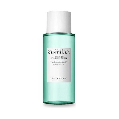 SKIN1004 Тонер за лице с азиатска центела и комплекс от кипарисова вода, кралски бор и чаено дърво Skin1004 Madagascar Centella Tea-Trica Purifying Toner 210ml