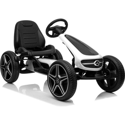 Mamido šlapací motokára Mercedes XMX610 bílá