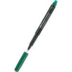  Перманентен тънкописец Faber-Castell OHP F Зелен (1602006-03)