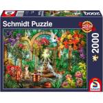 Schmidt Spiele Пъзел Schmidt от 2000 части - Райско кътче (58962)