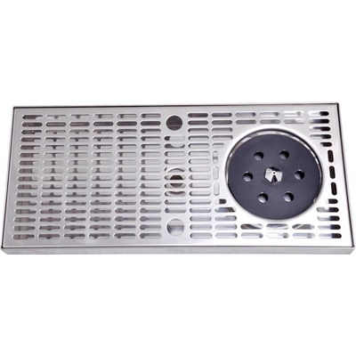 Lindr Odkapní miska nezapuštěná 400x180x30mm nerez a ostřik