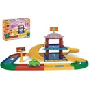 Sety autodráh Wader Kid cars 3D garáž 2 patra 3,4 m