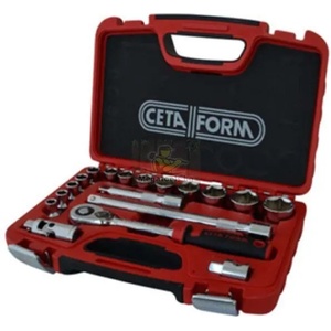 Ceta Form Комплект гедоре 1/2″ 18 части 10-32 мм ceta form