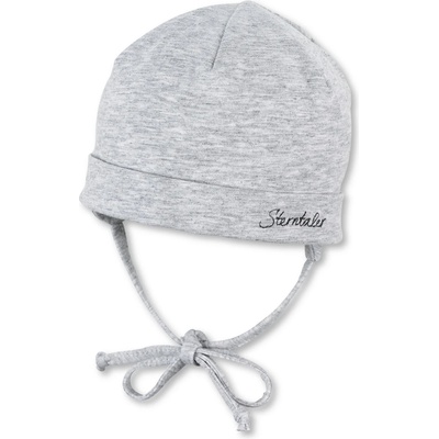 Sterntaler Детска зимна шапка (beanie) Sterntaler Kid's OCS Beanie Melange Beanie - Silber - размер 35 cm (904-5012-0212)