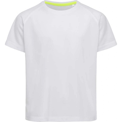 Stedman mesh raglan st8570 / Детска спортна риза с реглан - бяла (st8570whixs)