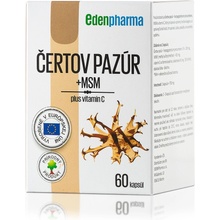 EdenPharma Čertov Pazúr + MSM 60 kapsúl