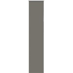 vidaXL Ролетна щора Blackout Сив 45x210 cm Ширина на плата 40, 7 cm (4011169)
