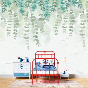 Image 1 of Art Gift Decor Фототапет Пълзящи цветя 2