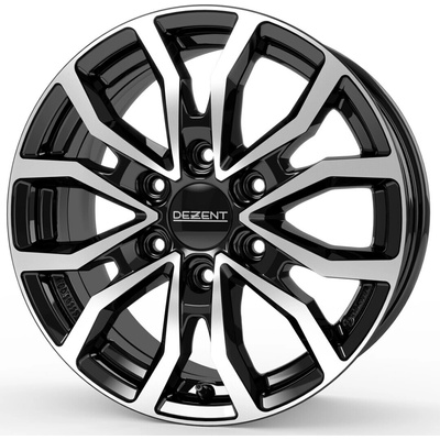 DEZENT KC 6,5x17 6x120 ET50 black polished – Hledejceny.cz