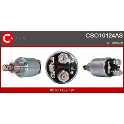 Elektromagnetický spínač, štartér CASCO CSO10124AS