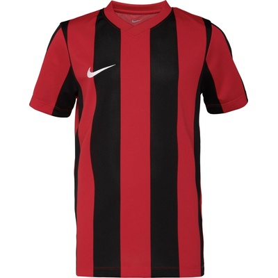 Nike NK DF STRIPPED JSY JR červená čierna biela