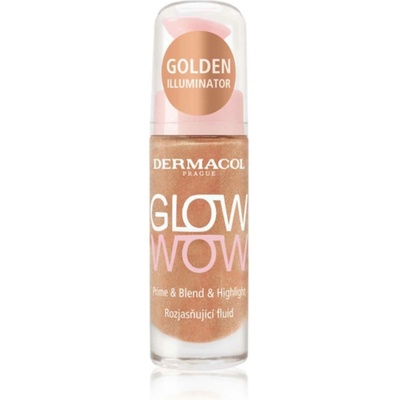 Dermacol GLOW WOW Golden Illuminator rozjasňující fluid 20 ml