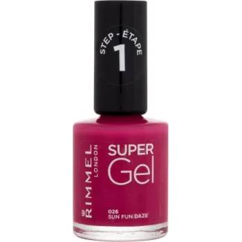 Rimmel Super Gel STEP1 гел лак за нокти 12 ml нюанс 026 Sun Fun Daze