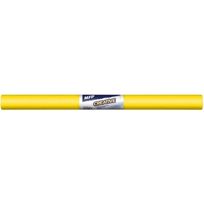 Krepový papír role 50x200cm žlutý