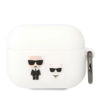 Karl lagerfeld Apple Airpods Pro tok fehér (KLACAPSILKCW) (126939) (126939)