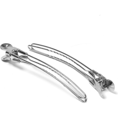 BraveHead Chrome Long Hair Clips