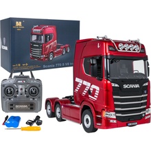 Ramiz Auto na diaľkové ovládanie SCANIA 770S RTR 1:18 R/C kamión Červený
