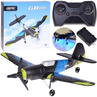 Tomido Letadlo G8 Glider z EPP Pěny s LED USB Pohonem
