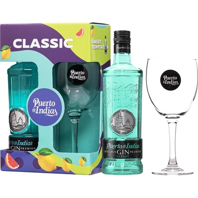 Puerto de Indias Classic 40% 0,7 l (dárkové balení 1 sklenice)