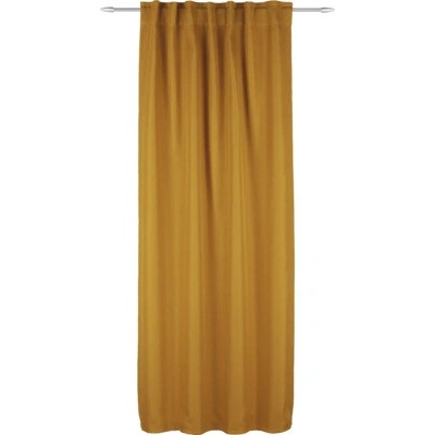 Zatemňovací závěs se skrytými poutky Dimout Uni kari 245 x 135 cm