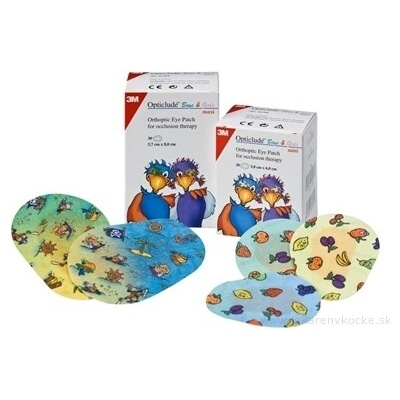 3M Opticlude Boys&Girls Mini oční náplast 30 ks