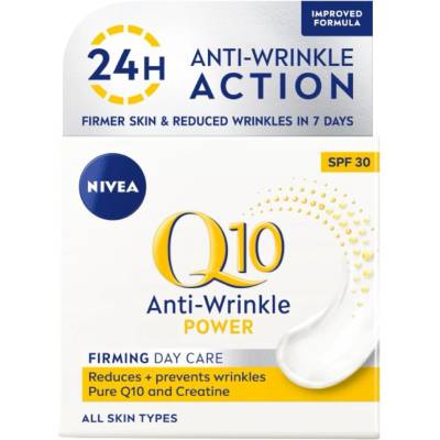 Nivea Q10 Power Дневен крем против бръчки, SPF30, 50 ml