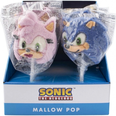 Marshamllow lízátko Sonic 12 x 45 g