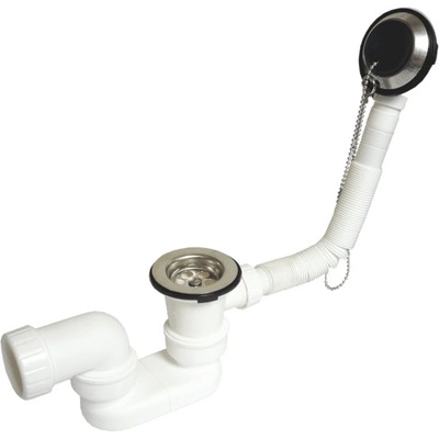 MULTI van.sifon 6/4x40mm FLEXI odpad CR E1437CR – Zboží Dáma