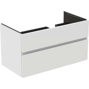 Ideal Standard Finesse - Шкафче за умивалник 100x51x55 см, 2 чекмеджета, матово бяло E3446Y1 (E3446Y1)