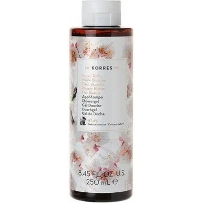 KORRES Овлажняващ душ гел с Бели цветя , Korres Renewing Body Cleanser White Blossom Shower Gel White Flowers, 250ml