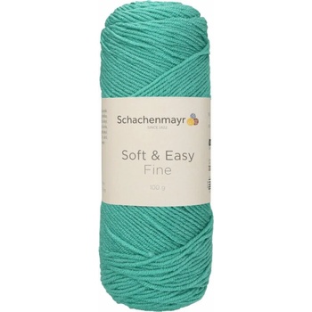Schachenmayr Soft & Easy Fine 00065 Sea Green Плетива прежда (9807402-00065)
