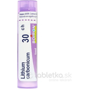 LithiumI Carbonicum gra.1 x 4 g 30CH