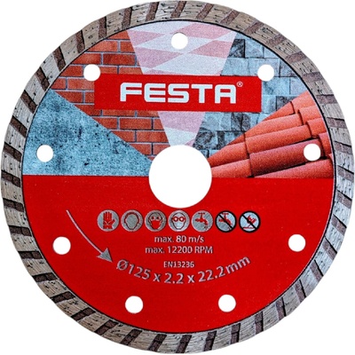 Festa Levior Kotouč diamantový 125 x 2,4 x 22,2 mm 21412