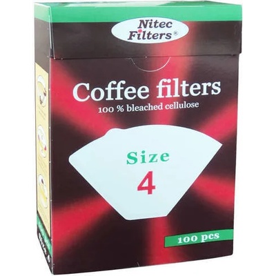 ХАРТИЕН филтър за КАФЕ No 4 x 100бр (95303)