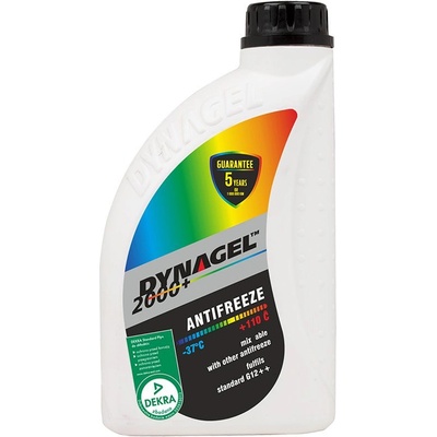 Autoland Антифриз Dynagel 2000+ до минус -37°C Long Life 1L (102011099)