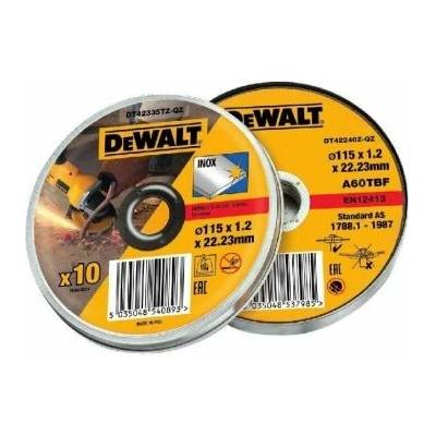 DEWALT Řezný kotouč 115mm (10ks) - DT42335TZ-QZ