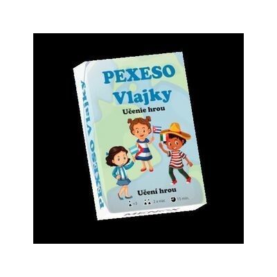 Pexeso Vlajky 52 kariet