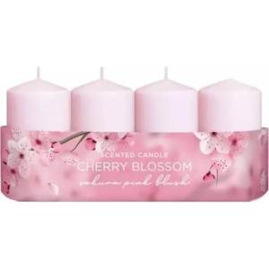Bartek Candles Свещи Bartek цилиндър 40x70 цвят череша 240 г