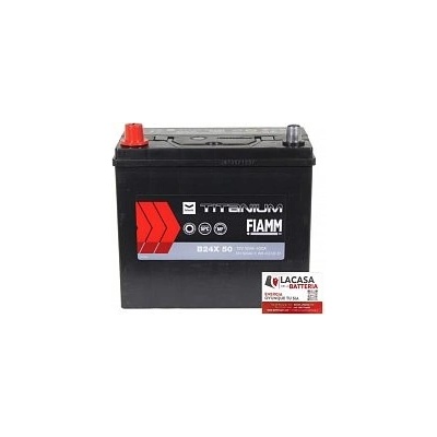 Fiamm Black Titanium 12V 50Ah 400A B24X 50