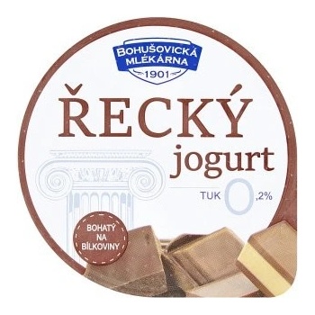 Bohušovická mlékárna Řecký jogurt čoko nugátový 130 g