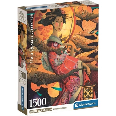 Clementoni Пъзел Clementoni от 1500 части - Танц с койнобори (31756)