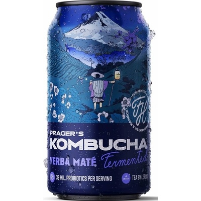Prager´s Kombucha yerba maté 330 ml
