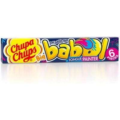 Chupa Chups Дъвка Big Babol Tongue painter Chupa Chups 6бр