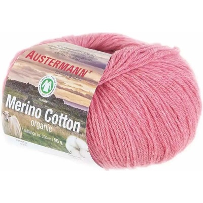Austermann Merino Cotton 6 Růžová