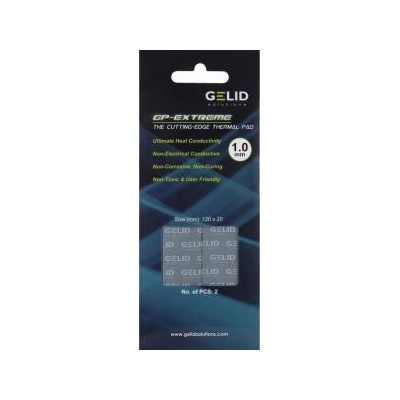 Gelid solutions Gelid gelid extreme thermalpad 120x20x1.0mm 2pcs tp-vp05-b