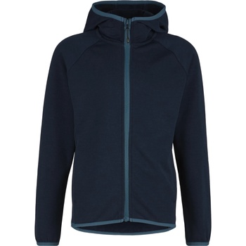 Heber Peak Детско вълнено яке Heber peak Kid's MerinoBlend SaplingHe. Hoody Zip-up hoodie - Navy - размер 128 (EU) (005-5608-0213)