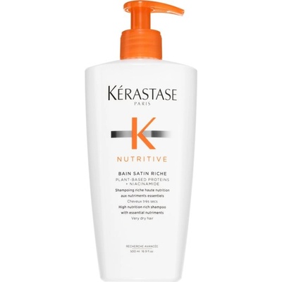 Kérastase Nutritive Bain Satin Riche intenzivně vyživující šampon 500 ml