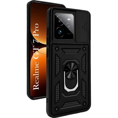 Gigapack Realme GT 7 Pro 5G GIGAPACK Defender Силиконов протектор за телефон, удароустойчив, протектор за камера, ЧЕРЕН GP-172749 (GP-172749)